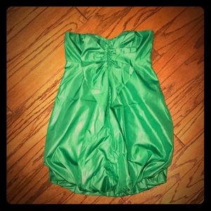 Kelly Green Bubble Dress